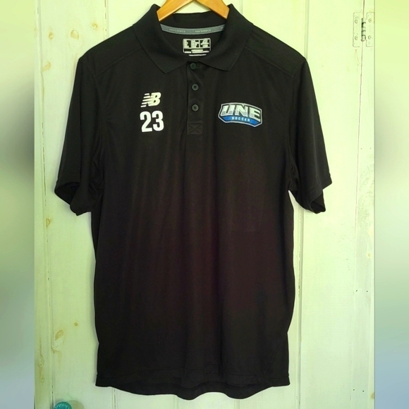 New Balance UNE Nor'easters Soccer Polo Shirt - Picture 1 of 7